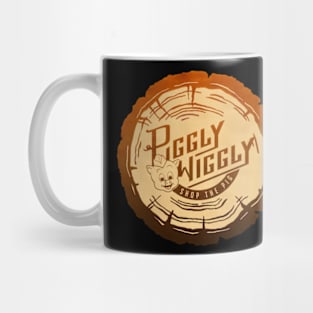 piggly wiggly vintage new design wood Mug